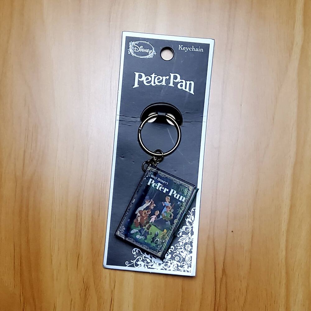 Loungefly Peter Pan Mini Notebook Keyring – OG Heart Logo – NWT – Rare